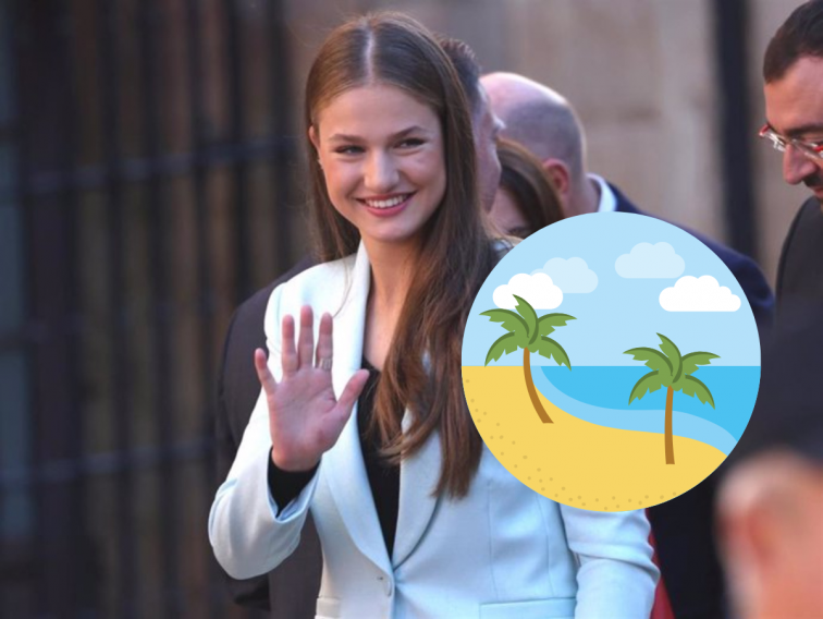 La infanta Leonor, enxampada a la platja: la filla del rei Felip VI gaudeix del bon temps a l'Uruguai