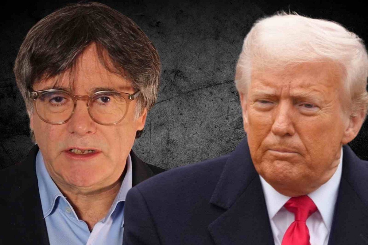 Carles Puigdemont y Donald Trump