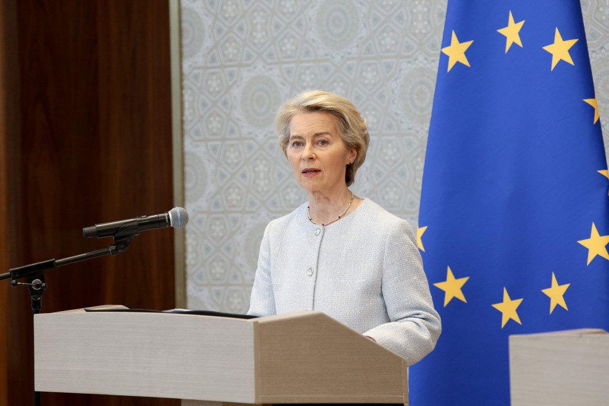 EuropaPress 6625061 handout 04 april 2025 uzbekistan samarkand president of the european