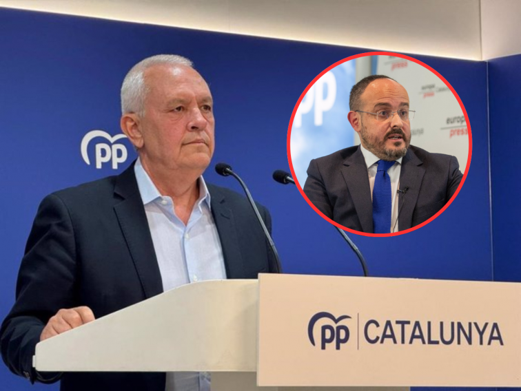 Santi Rodríguez es marca un 'passa paraula' sobre el llibre del líder del PP de Catalunya, Alejandro Fernández