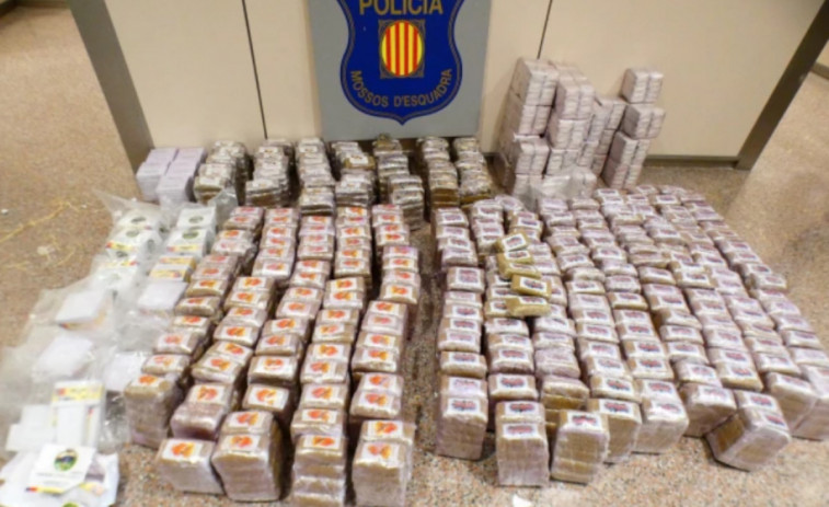 Arresten al Vendrell un home fugat amb 210 quilos d'haixix
