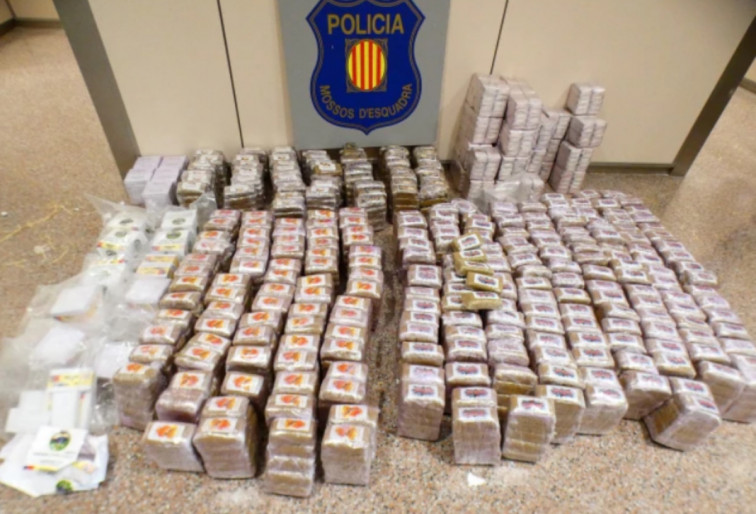 Arresten al Vendrell un home fugat amb 210 quilos d'haixix