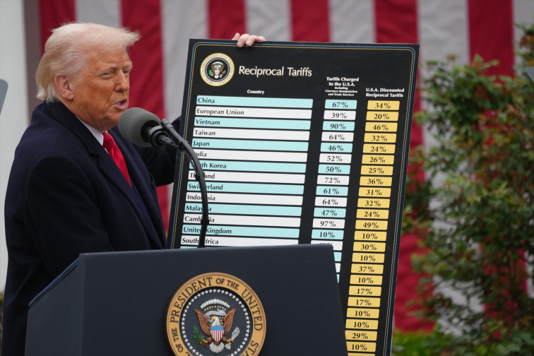 Trump amenaça a la Xina amb un aranzel del 50% si Pequín no retira la seva taxa del 34%
