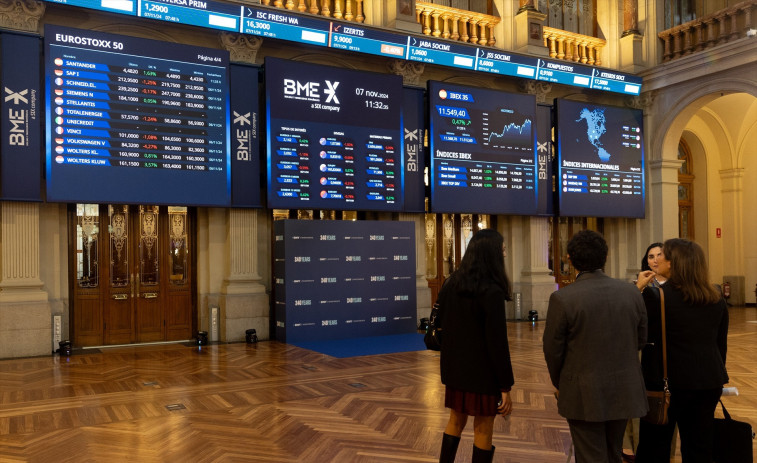 L'Ibex 35 respira aquest dimarts i creix 2,37 punts després de la caiguda