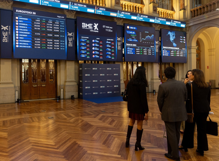 L'Ibex 35 respira aquest dimarts i creix 2,37 punts després de la caiguda