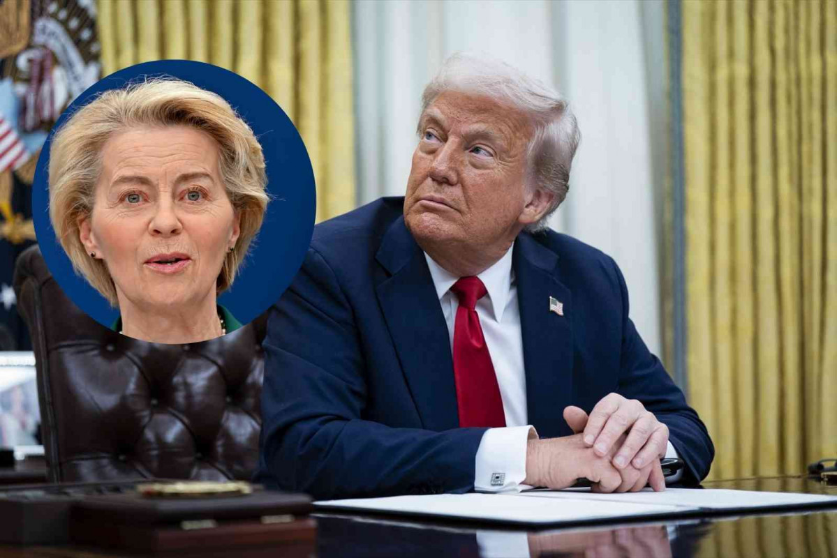 Úrsula von der Leyen, Donald Trump