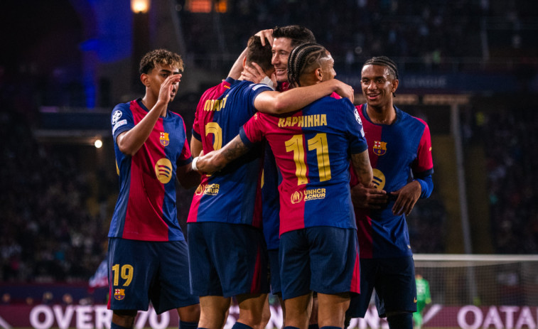 Un Barça demolidor posa peu i mig a semis de Champions després de triturar el Dortmund (4-0)
