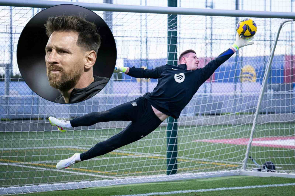 Leo Messi y Marc Andre Ter Stegen