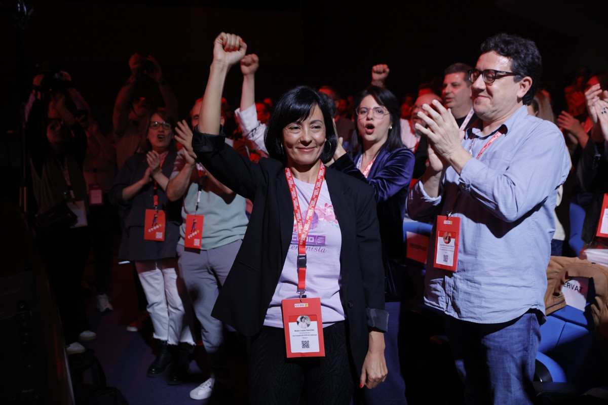 EuropaPress 6638006 secretaria general ccoo catalunya belen lopez