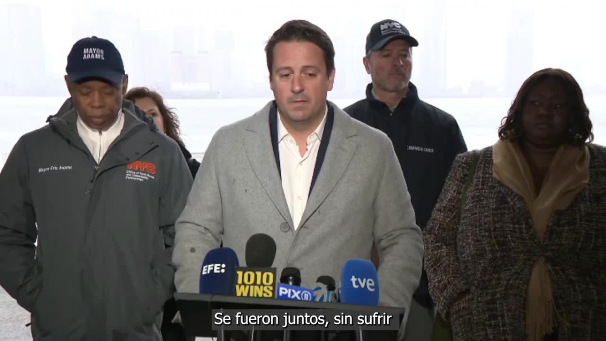 La familia de los españoles fallecidos en Nueva York agradece el apoyo   Se fueron sin sufrir  (1)