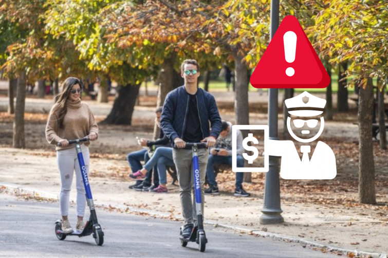 Gairebé 3.000 multes a Barcelona en el primer mes d'obligatorietat de fer servir casc amb el patinet