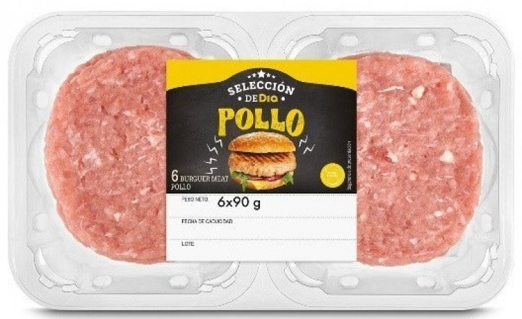 Alerta per la presència de 'Salmonel·la' en una hamburguesa de pollastre del Dia venuda a Catalunya