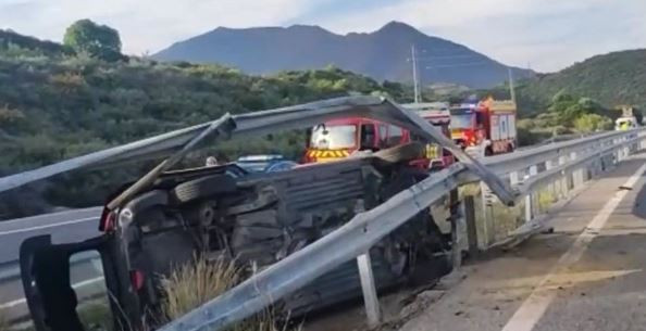 Tragèdia a l’AP-7: un mort i set ferits per conducció temerària a Vilablareix
