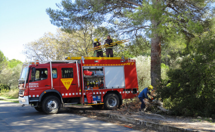 Setmana Santa intensa per als Bombers: el cos va fer 41 salvaments