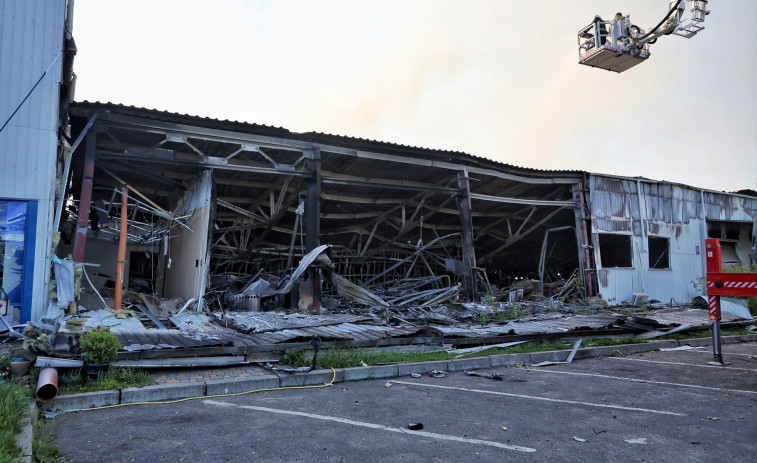 Un incendi arrasa un magatzem de munició de l'exèrcit rus en l'est de Moscou