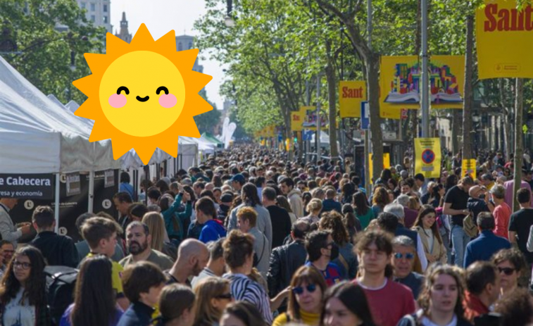 Temps a Catalunya: 23 d'abril de 2025, una Diada de Sant Jordi marcada pel sol