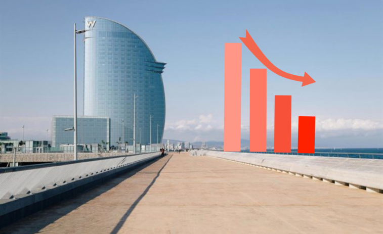 Març, un mal mes per al sector hoteler a Catalunya: les dades definitives
