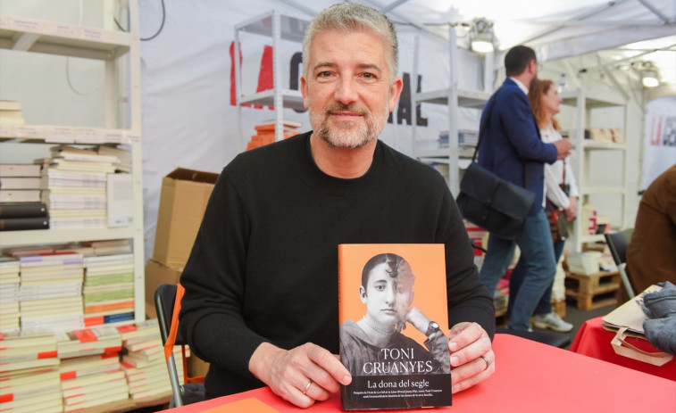 Toni Cruanyes destaca el tracte amb lectors a Sant Jordi: 