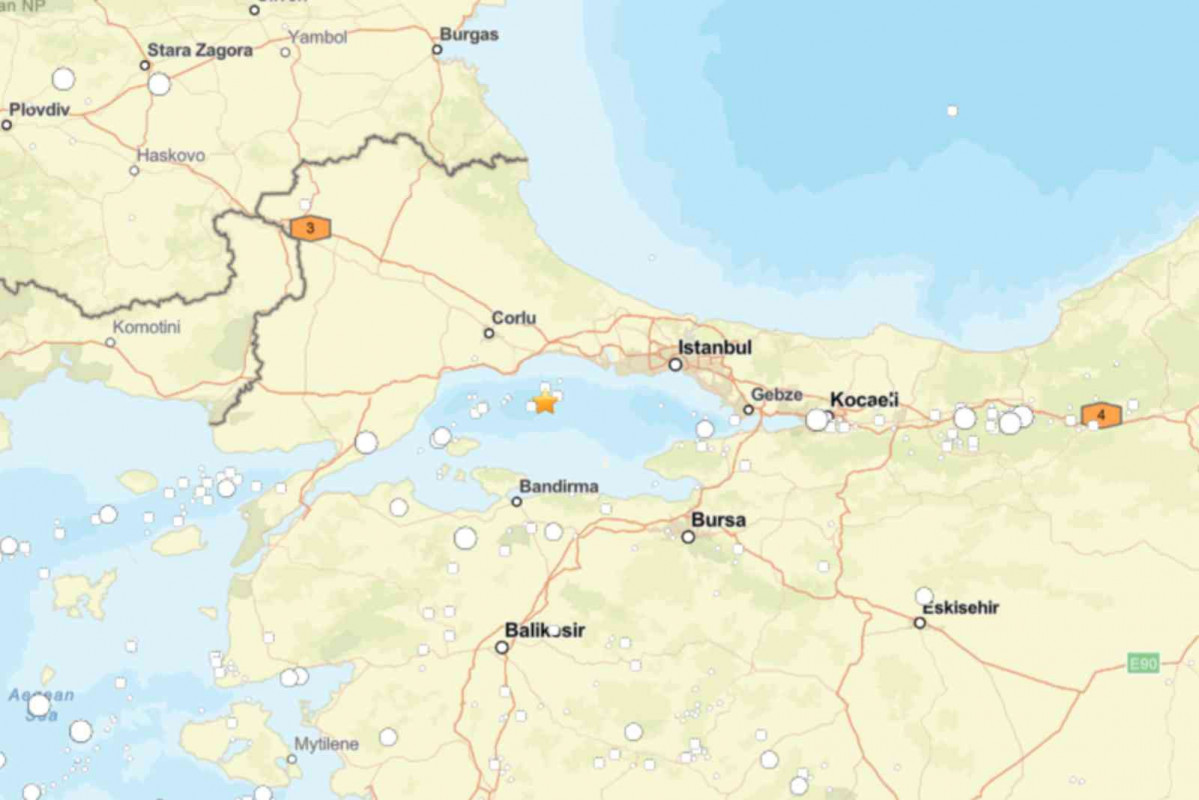 Epicentro del terremoto   USGS