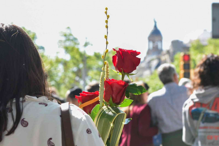 Aglomeracions, llibres i emocions: Sant Jordi 2025 rebenta els carrers de Barcelona amb cues, sol i màgia