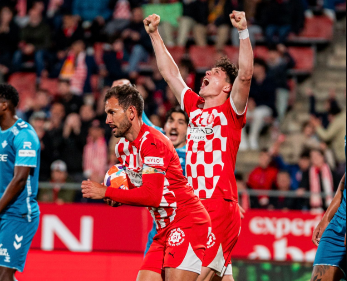 El Girona es juga la vida a Butarque en una prova de foc en la lluita per a la salvació