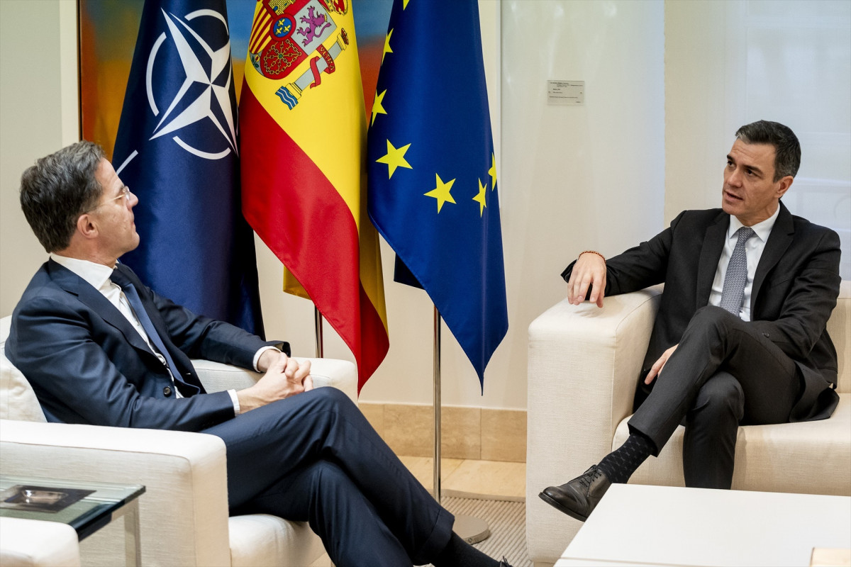 EuropaPress 6481572 presidente gobierno pedro sanchez secretario general otan mark rutte