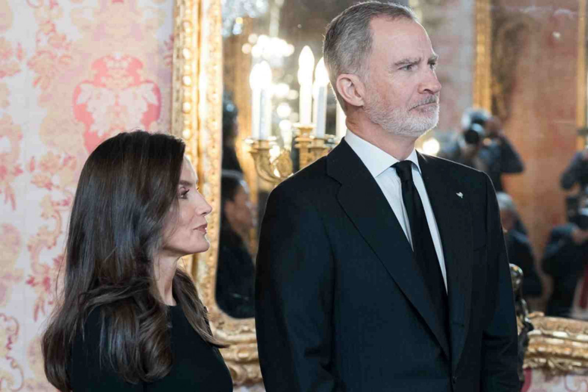 Los Reyes Felipe y Letizia