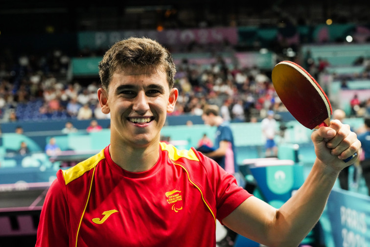 El palista espanyol Ander Cepas, número 1 del món de tennis de taula paralímpic