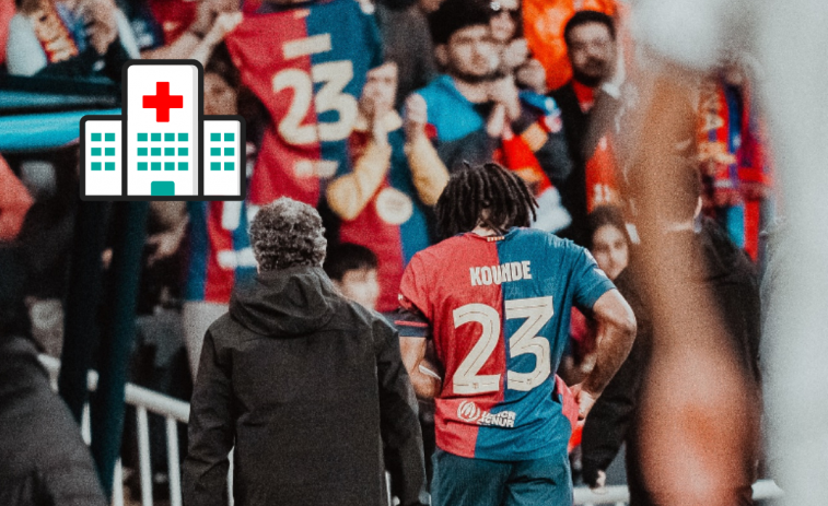 KOundé: el defensa francès del Barça es perd diversos partits del tram decisiu de la temporada