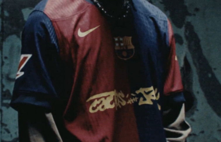 Confirmat! El Barça lluirà el nom del controvertit Travis Scott a la samarreta del Clàssic contra el Madrid