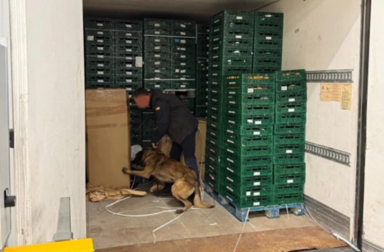 Arrestat un home que transportava 130 quilos de droga en un camió