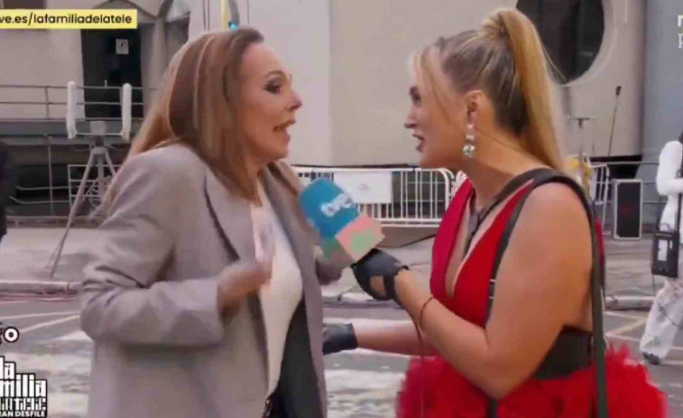 VÍDEO | Tensió en el retrobament entre Marta Riesco i Rocío Carrasco a ‘La família de la tele’