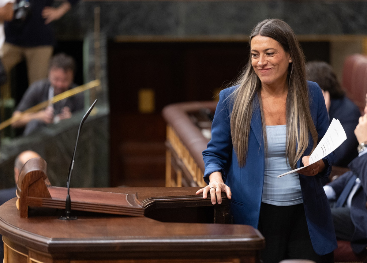 EuropaPress 6604889 portavoz junts congreso miriam nogueras sesion plenaria congreso diputados