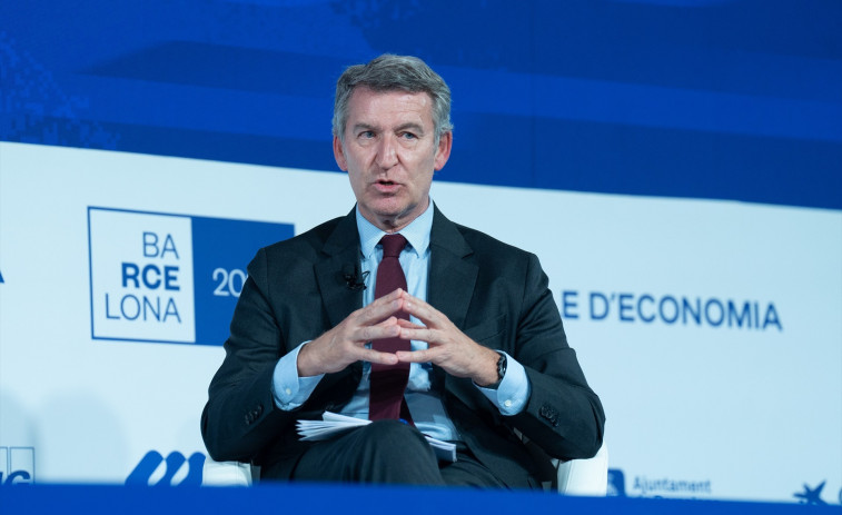 Feijóo aposta en el Cercle d'Economia per un 