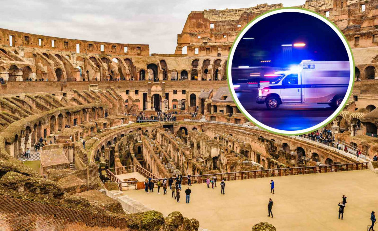 Un turista acaba empalat en una tanca mentre intentava fer-se un selfie al Coliseu de Roma