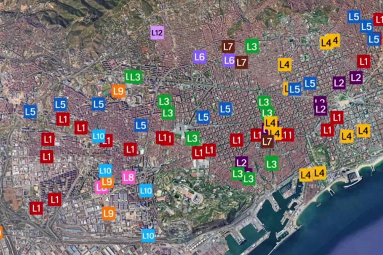 Així es mou el Metro de Barcelona: el vídeo que arrasa a Instagram