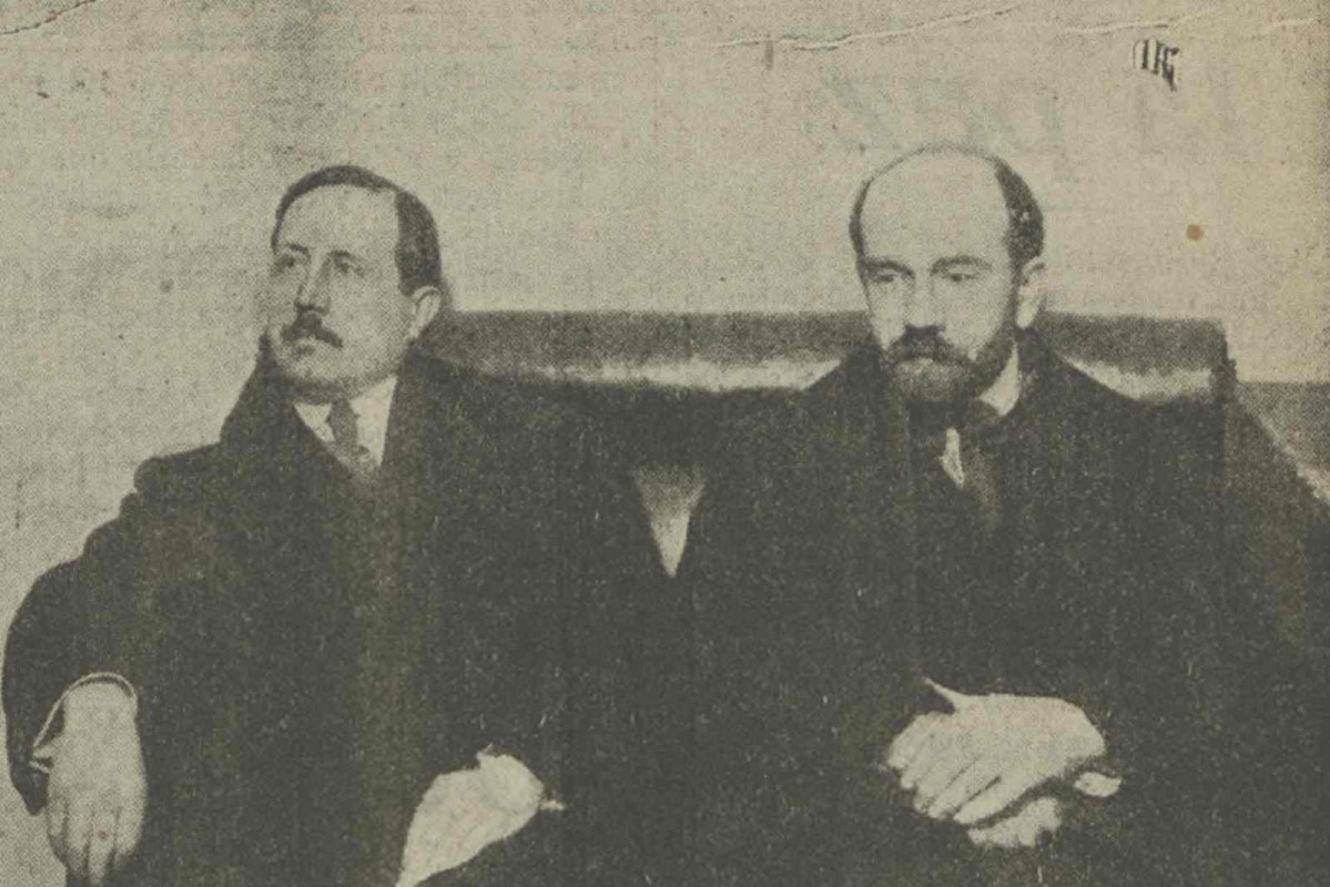 Azorín y Pío Baroja