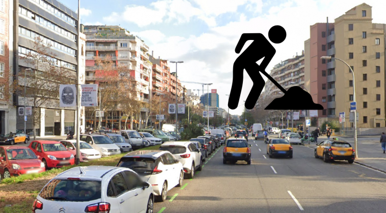 Obres a l'avinguda de Roma de Barcelona! Així es transformarà aquest carrer del centre