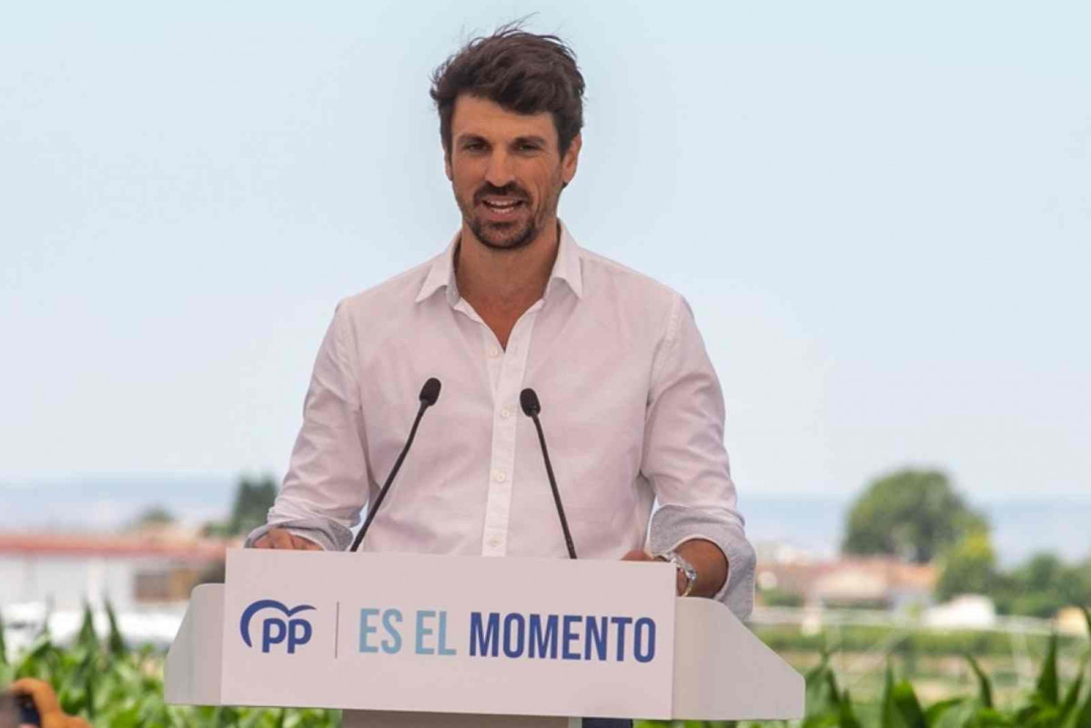 El alcalde del municipio de Gimenells y número uno del PP al Congreso por la provincia Lleida, Dante Pérez   EP