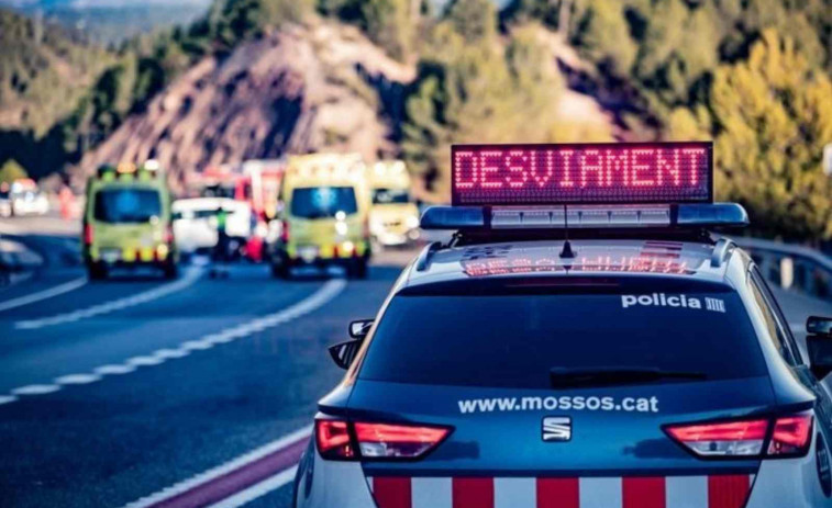 Mor un motorista després de sortir-se de la via a la C-32 a l'altura d'Arenys de Mar