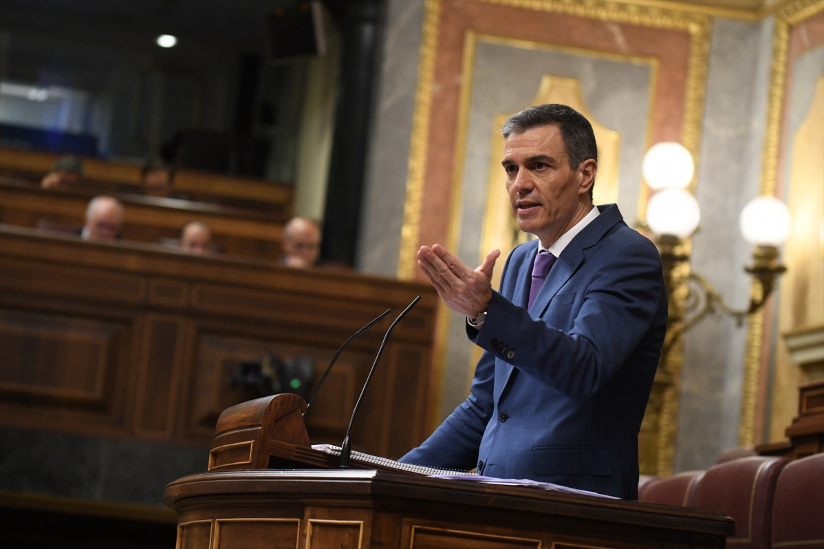 EuropaPress 6705796 presidente gobierno pedro sanchez interviene sesion plenaria congreso