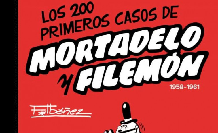 Bruguera recupera “Els 200 primers casos de Mortadelo i Filemón”