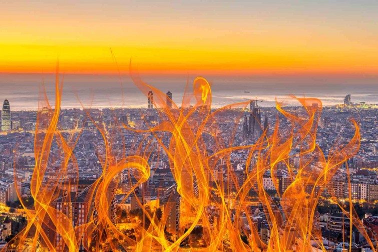L'infern que arriba a Barcelona: onades de calor de fins a 19 dies i nits a 30 °C