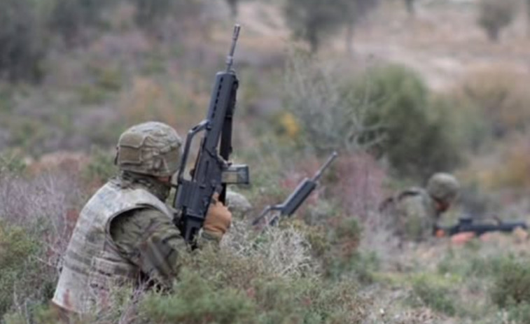 L'Exèrcit de Terra i militars ucraïnesos fan maniobres i formacions a Catalunya