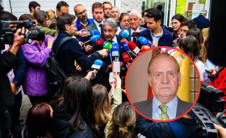 Revilla, ferm després de l'acte de conciliació amb el Rei Emèrit: 