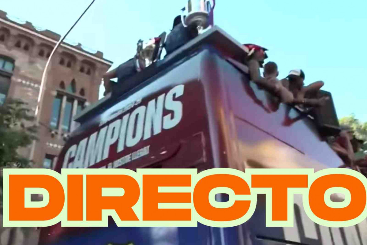 Rúa del Barça por las calles de Barcelona
