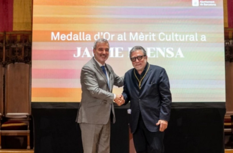 Pluja d'elogis a Jaume Plensa després de la Medalla d'Or de Barcelona