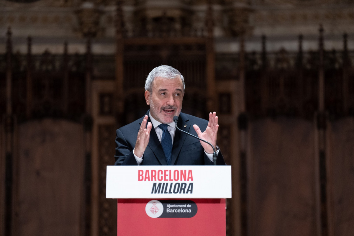 EuropaPress 6737641 alcalde barcelona jaume collboni hace balance accion gobierno municipal