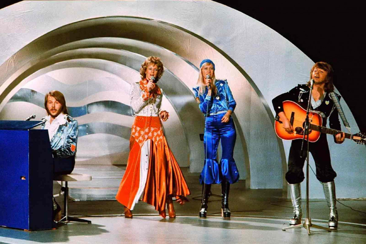 ABBA en el escenario
