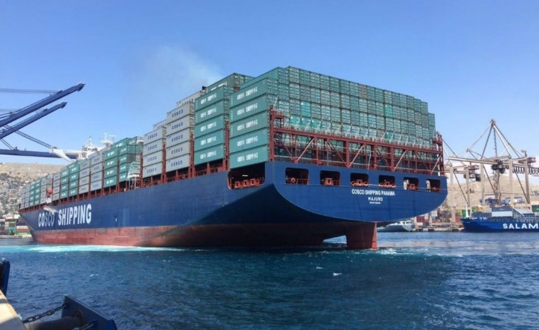 La guerra freda dels aranzels arriba a Europa: el gegant xinès Cosco envia el seu major vaixell portacoches